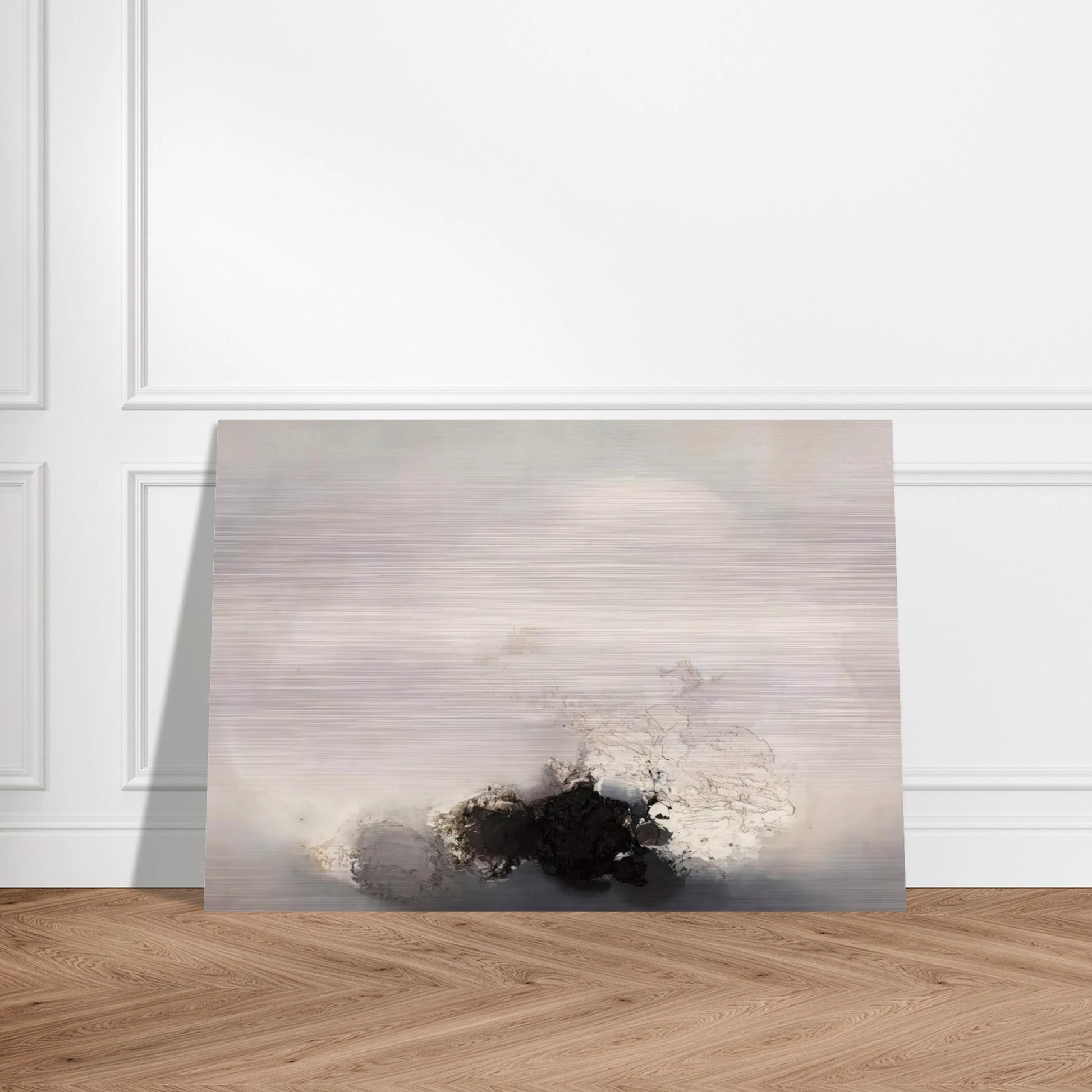 N MERO 148 1959 - Luis Feito Brushed Aluminum Print - 70x100 cm / 28x40 inches | Luis Feito Aluminum Print | Luis Feito Prints