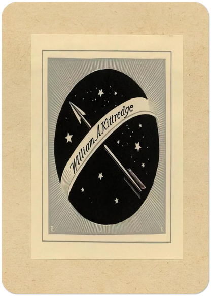 Illustration to William A. Kittredge By Rockwell Kent Pack of 10 Post Cards | Rockwell Kent Post Cards | A6 (10.5 x 14.8 cm) - 4.1 x 5.8 inches