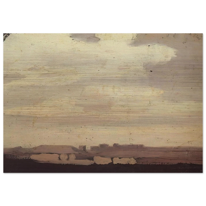 Clouds - Arkhyp Kuindzhi Brushed Aluminum Print - 70x100 cm / 28x40 inches | Arkhyp Kuindzhi Aluminum Print | Arkhyp Kuindzhi Prints