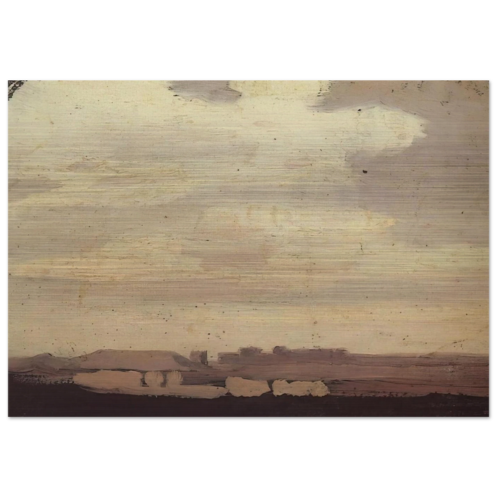Clouds - Arkhyp Kuindzhi Brushed Aluminum Print - 70x100 cm / 28x40 inches | Arkhyp Kuindzhi Aluminum Print | Arkhyp Kuindzhi Prints