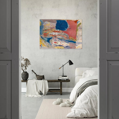 Lorelei, 1957- - Helen Frankenthaler Brushed Aluminum Print - 70x100 cm / 28x40 inches | Helen Frankenthaler Aluminum Print | Helen Frankenthaler Prints
