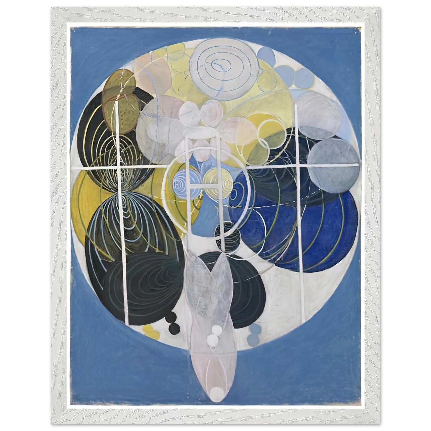 Hilma af Klint - THE LARGE FIGURE PAINTINGS NR 5 1907 Wall art - 75x100 cm / 30x40 inches - Fine Art Poster-canvas - -