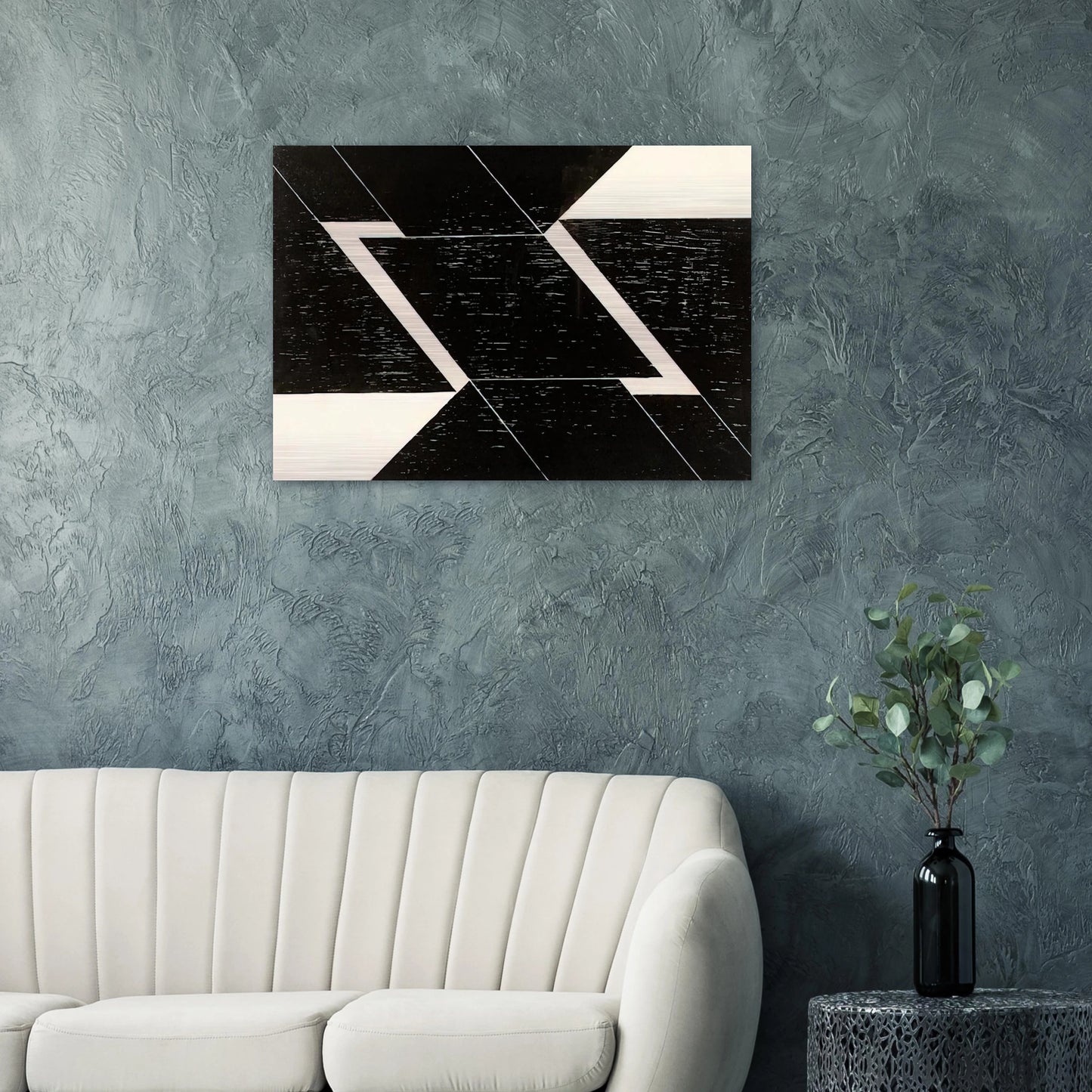 Tecelar - 1955 - Lygia Pape Brushed Aluminum Print - 70x100 cm / 28x40 inches | Lygia Pape Aluminum Print | Lygia Pape Prints