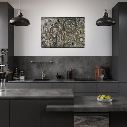 Symphony No. 1, The Transcendental - Richard Pousette-Dart Acrylic Print - 70x100 cm / 28x40″ inches | Richard Pousette-Dart Wall Art | Richard Pousette-Dart Prints