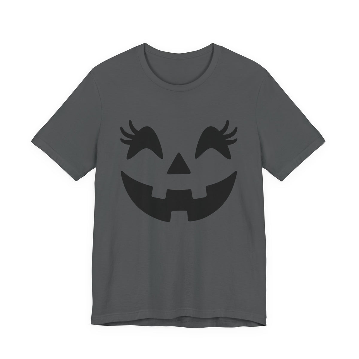 Masque de citrouille Jack O'Lantern Cils Halloween Femmes Filles T-Shirt