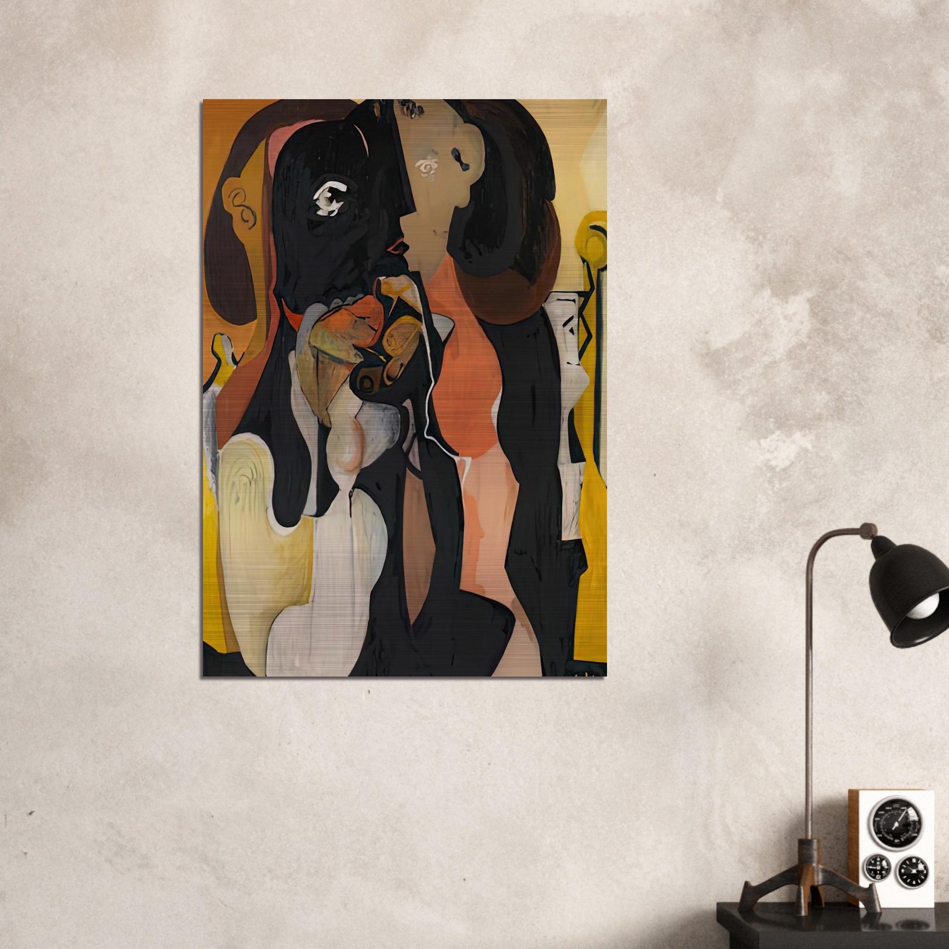 Woman, 1950- - Helen Frankenthaler Brushed Aluminum Print - 70x100 cm / 28x40 inches | Helen Frankenthaler Aluminum Print | Helen Frankenthaler Prints