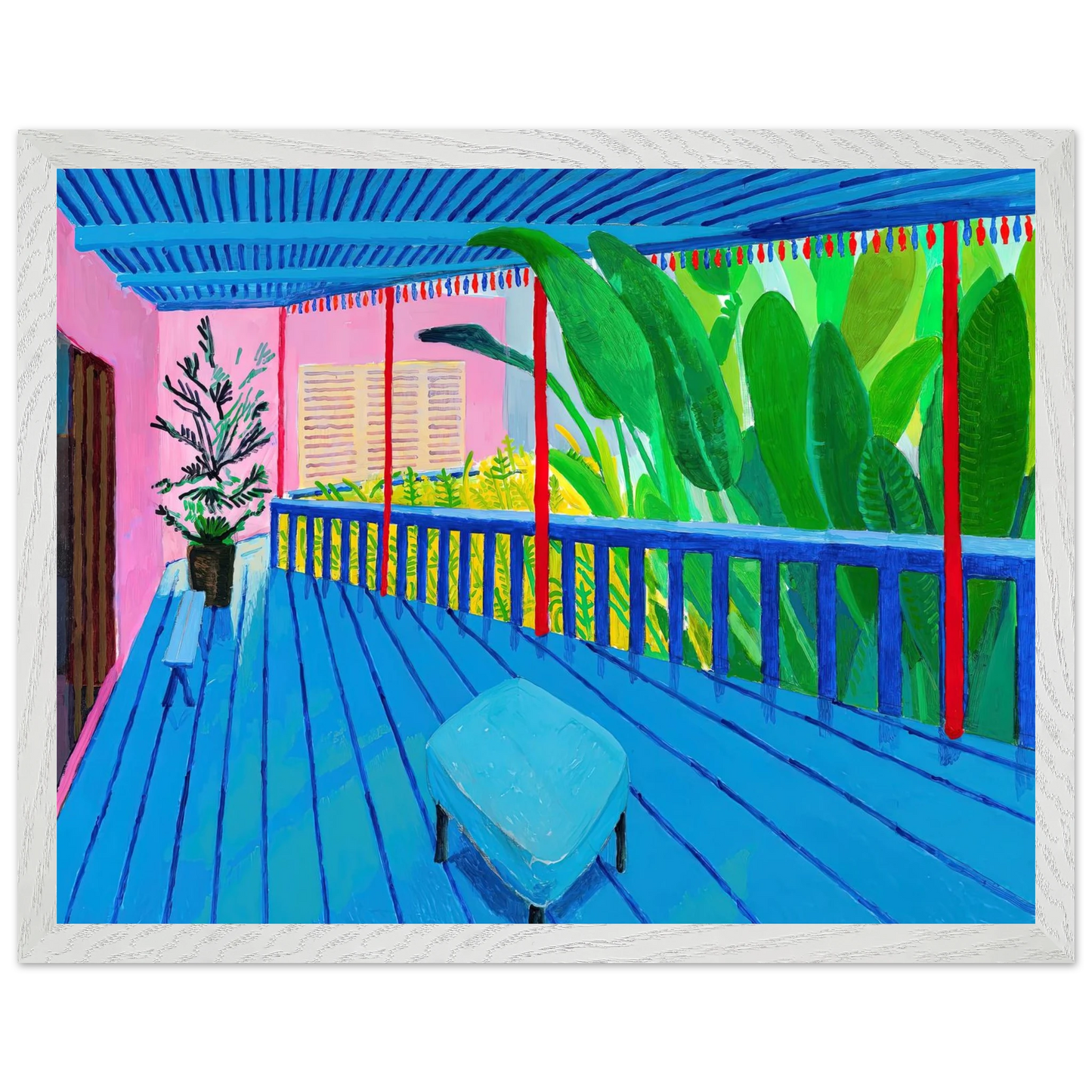 David Hockney - David Hockney Wall art - 60x90 cm / 24x36 inches - Fine Art Poster-canvas - -