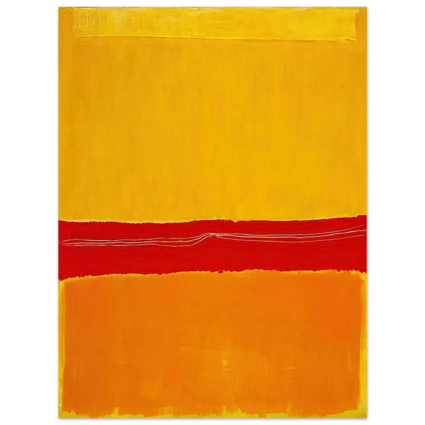 Mark Rothko - No.5No.22 - 1950 Wall Art - 30x40 cm / 12x16 inches - Fine Art Poster - -