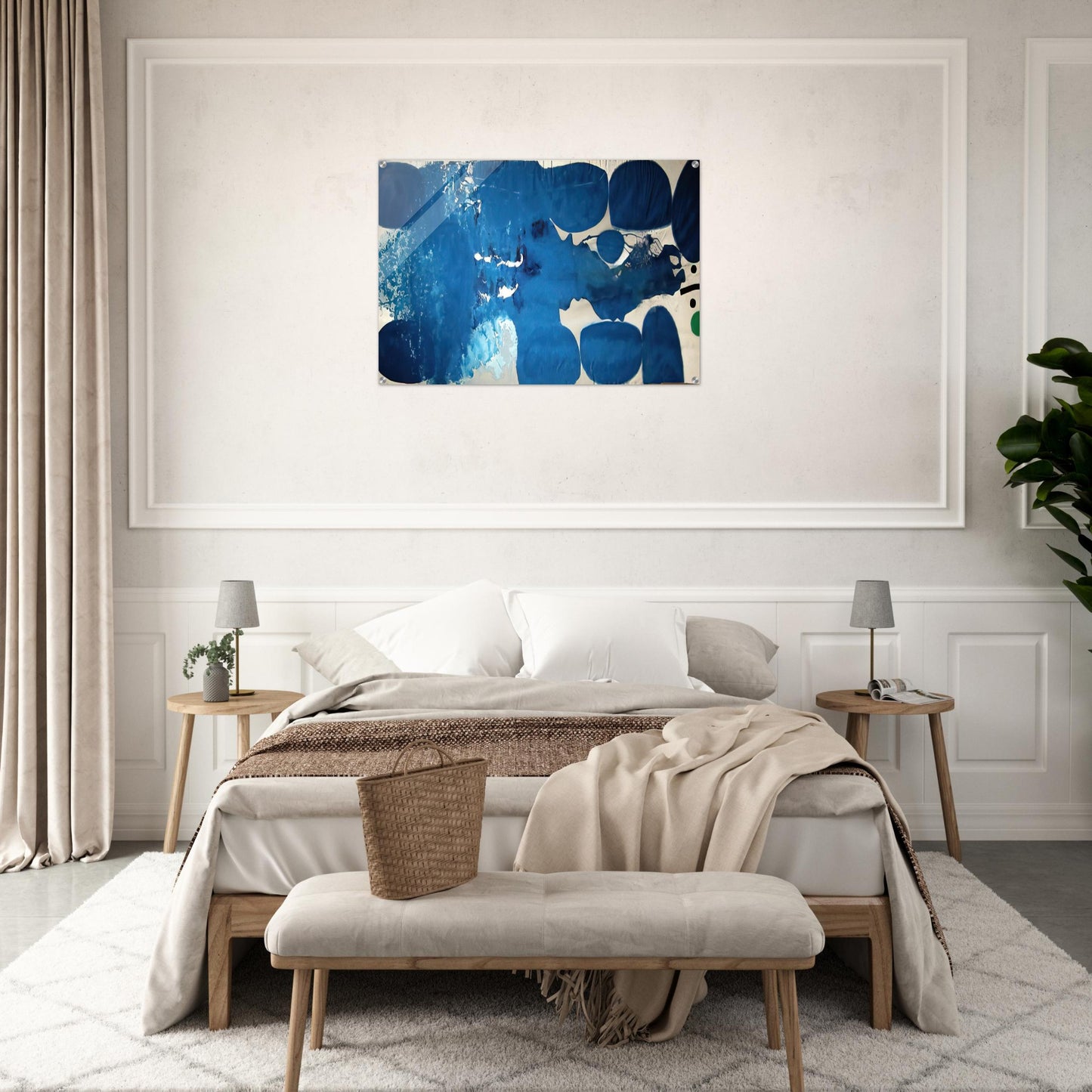 A Tree Full of Birds 2 - 1979 - Victor Pasmore Acrylic Print - 70x100 cm / 28x40″ inches | Victor Pasmore Wall Art | Victor Pasmore Prints