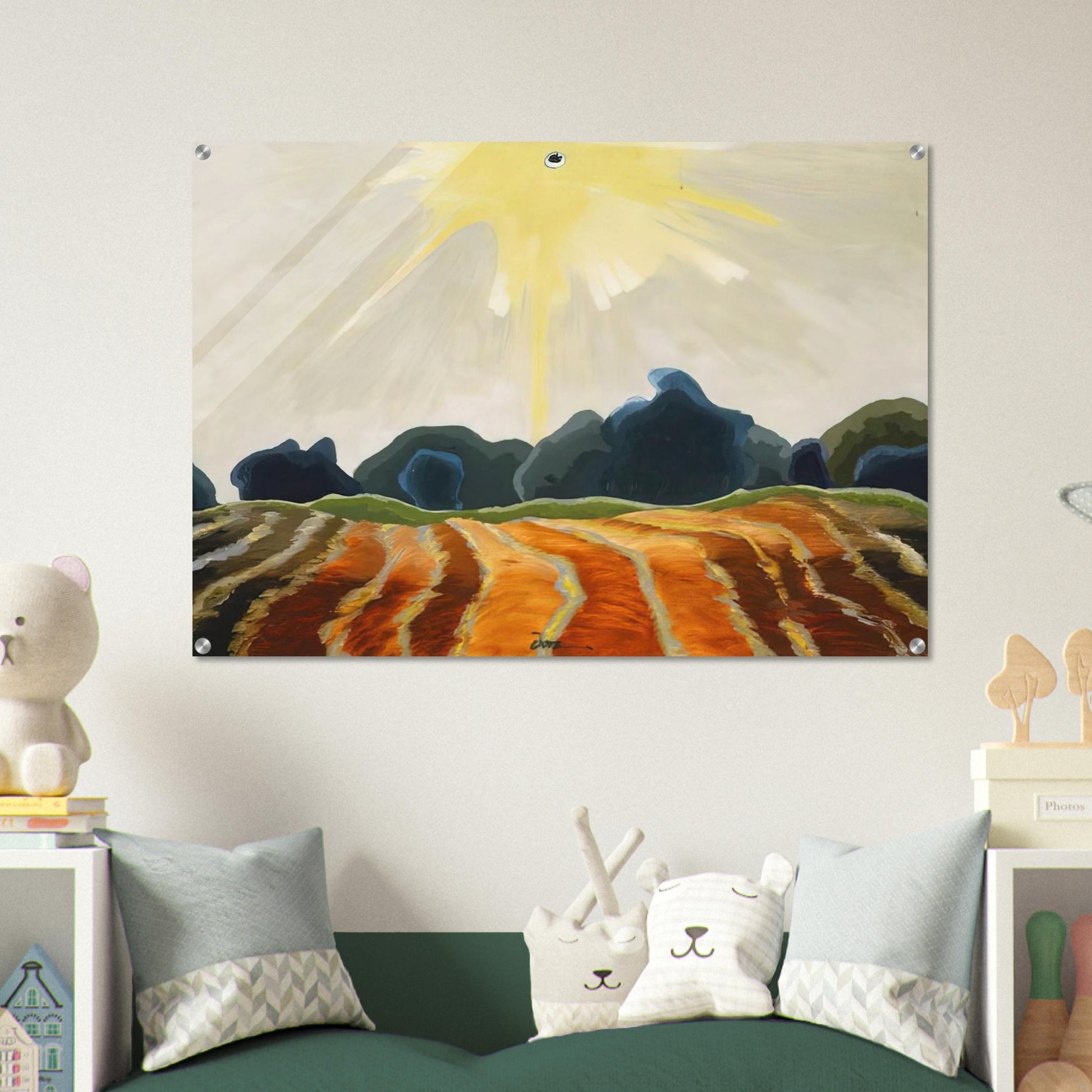Morning Sun - 1935 - Arthur Dove Acrylic Print - 70x100 cm / 28x40″ inches