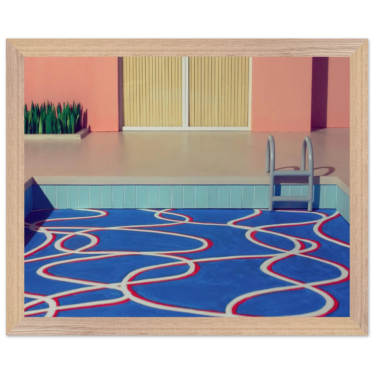 David Hockney - David Hockney Wall art - A3 (29.7 x 42  cm) - Fine Art Poster-canvas - -