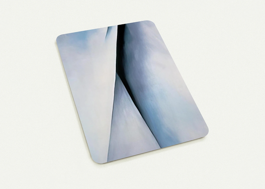 Abstraction White By Georgia O'Keeffe Pack of 10 Post Cards | Georgia O'Keeffe Post Cards | A6 (10.5 x 14.8 cm) - 4.1 x 5.8 inches