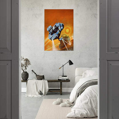 Chris Foss - Chris Foss Brushed Aluminum Print - 70x100 cm / 28x40 inches | Chris Foss Aluminum Print | Chris Foss Prints