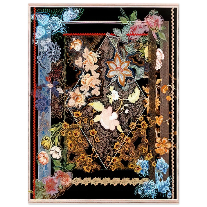 Miriam Schapiro - Gates of Paradise - 1980  75x100 cm / 30x40inches Fine Art Poster