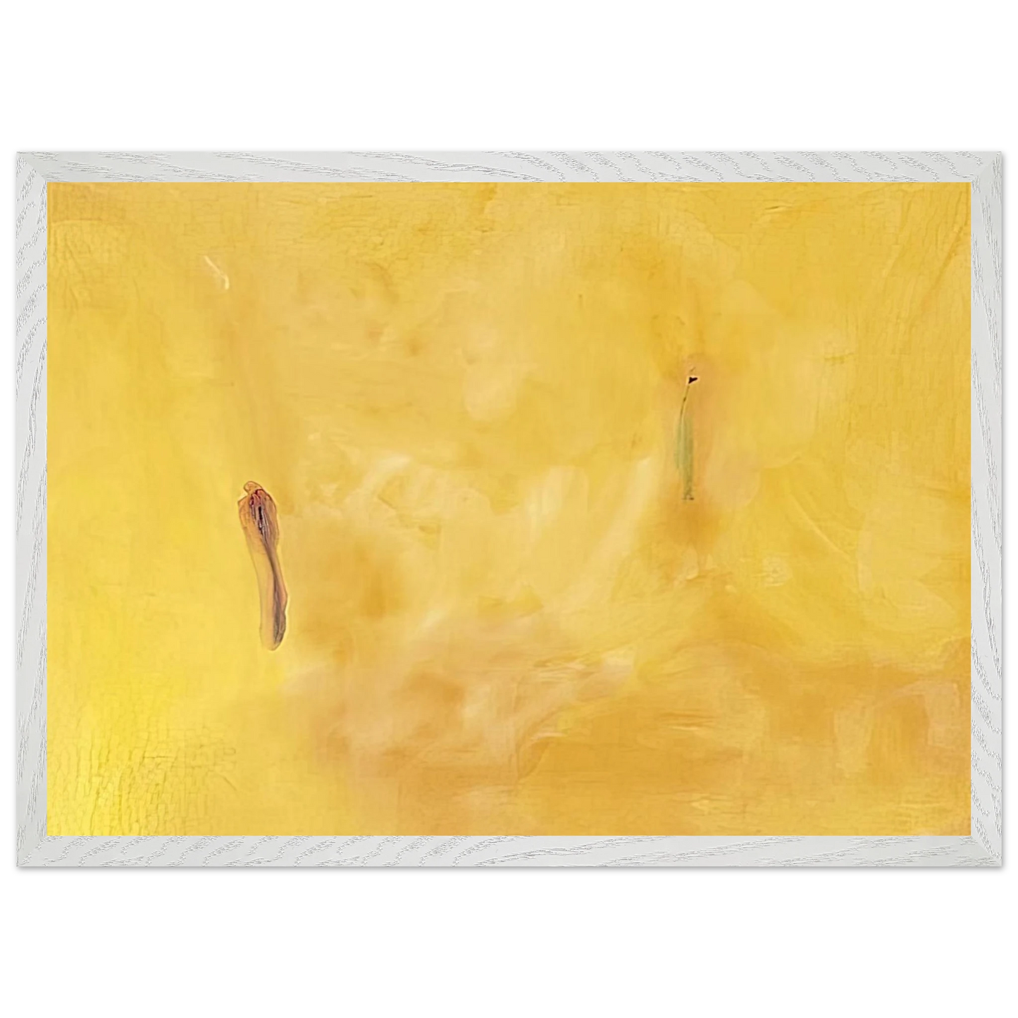Helen Frankenthaler - Earliness - 1975 Wall art - A2 (42 x 59.4  cm) - Premium Wooden Framed Poster With Fine Art Paper-canvas - Wood frame