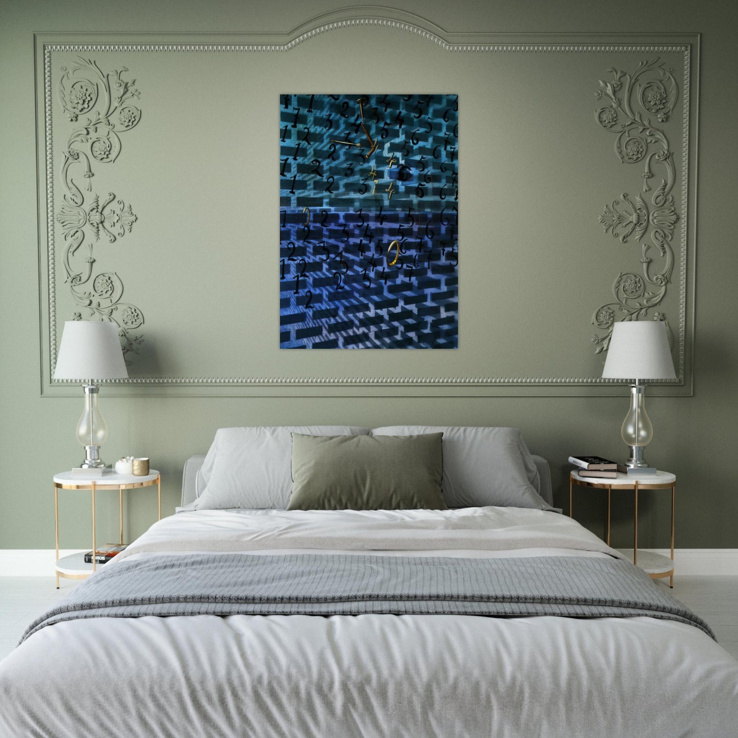 UNTITLED - Salvador Dali Brushed Aluminum Print - 70x100 cm / 28x40 inches | Salvador Dali Aluminum Print | Salvador Dali Prints