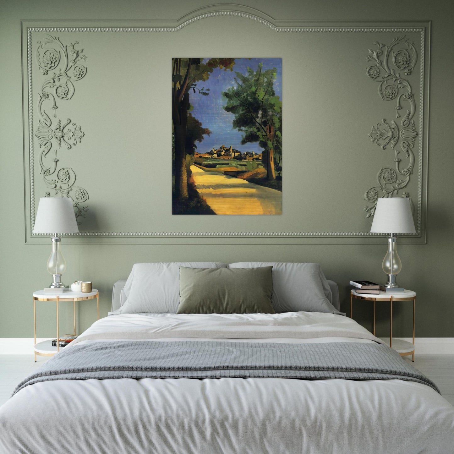 THE ROAD 1932 - Andre Derain Brushed Aluminum Print - 70x100 cm / 28x40 inches | Andre Derain Aluminum Print | Andre Derain Prints