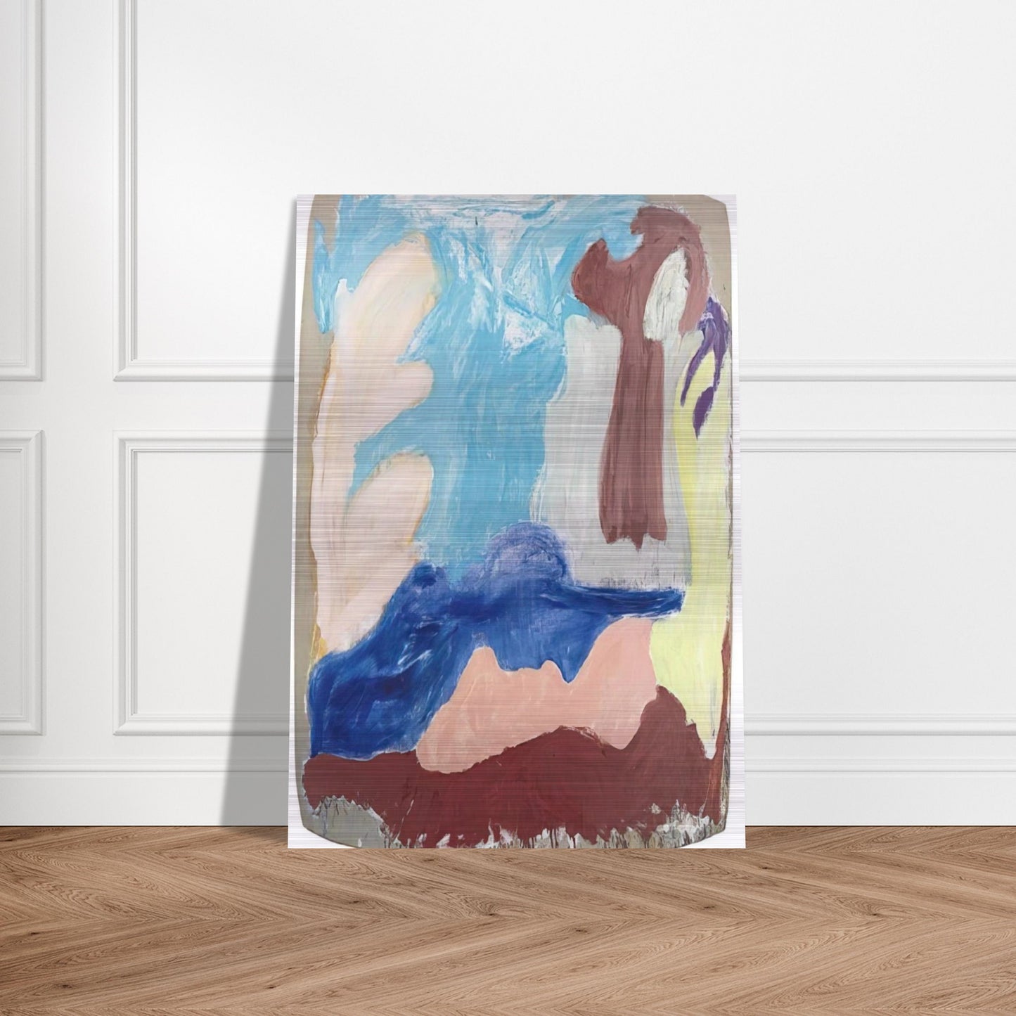 Promenade - 1985 - Ron Gorchov Brushed Aluminum Print - 70x100 cm / 28x40 inches | Ron Gorchov Aluminum Print | Ron Gorchov Prints