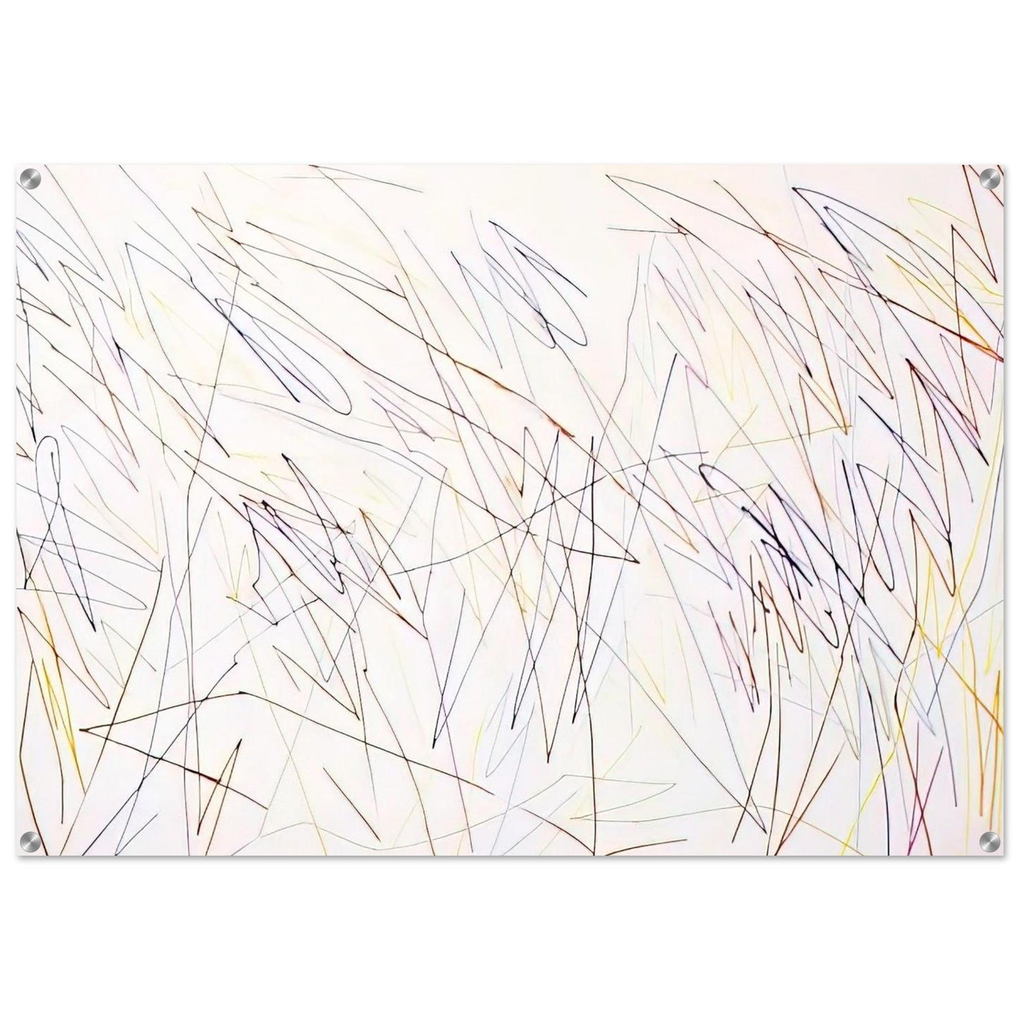 Iceberg - 1974 - Ronnie Landfield Acrylic Print - 70x100 cm / 28x40″ inches