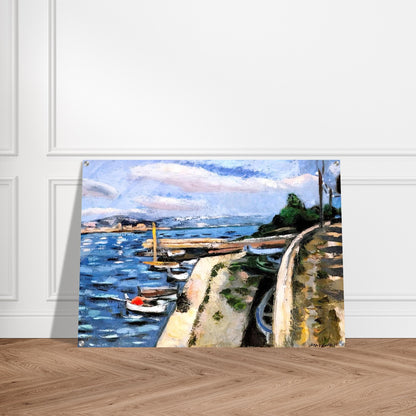 VIEW OF ANTIBES 1925 - Henri Matisse Acrylic Print - 70x100 cm / 28x40″ inches
