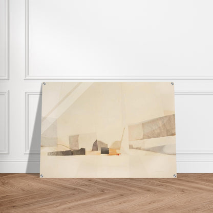 Untitled - Abstract Expressionism - Kenzo Okada Acrylic Print - 70x100 cm / 28x40″ inches | Kenzo Okada Wall Art | Kenzo Okada Prints