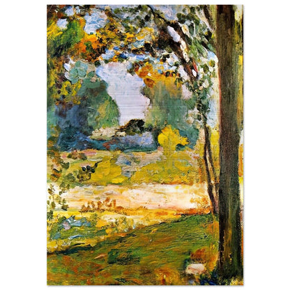 TOULOUSE LANDSCAPE 1898 - Henri Matisse Brushed Aluminum Print - 70x100 cm / 28x40 inches | Henri Matisse Aluminum Print | Henri Matisse Prints