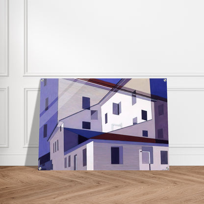 On A Shaker Theme #2 - Precisionism - Charles Sheeler Acrylic Print - 70x100 cm / 28x40″ inches