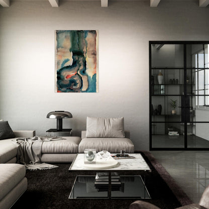 Portrait No. III - Georgia O'Keeffe Brushed Aluminum Print - 70x100 cm / 28x40 inches | Georgia O'Keeffe Aluminum Print | Georgia O'Keeffe Prints