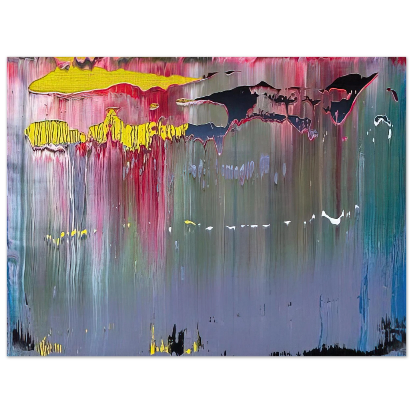 Gerhard Richter - ABSTRACT PICTURE  75x100 cm / 30x40inches Fine Art Poster