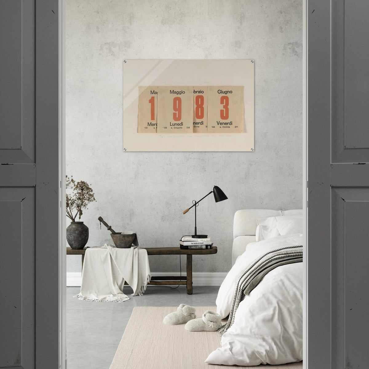 1983 - Alighiero Boetti Acrylic Print - 70x100 cm / 28x40″ inches