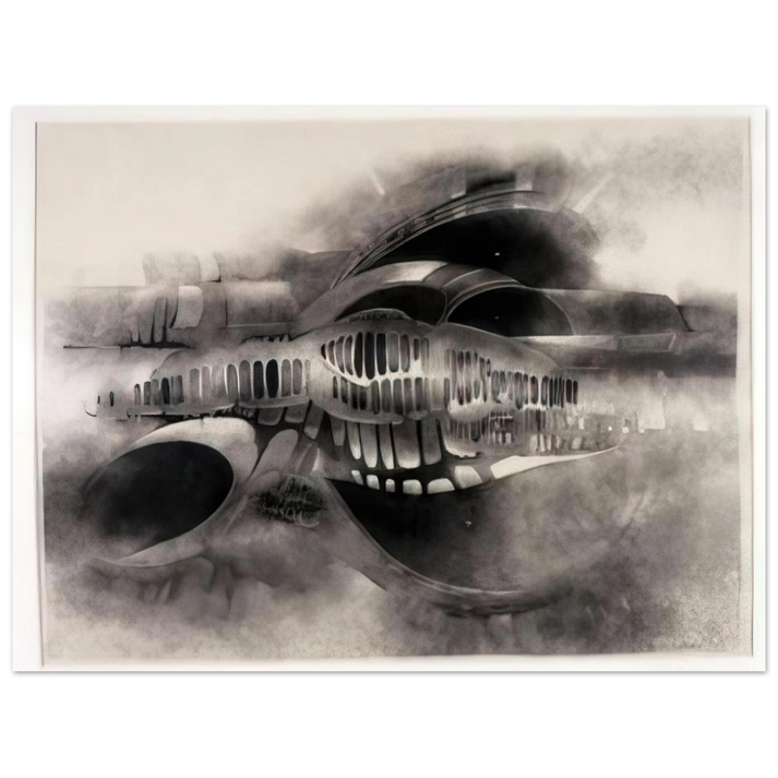 Lee Bontecou - UNTITLED 1966 1  75x100 cm / 30x40inches Fine Art Poster