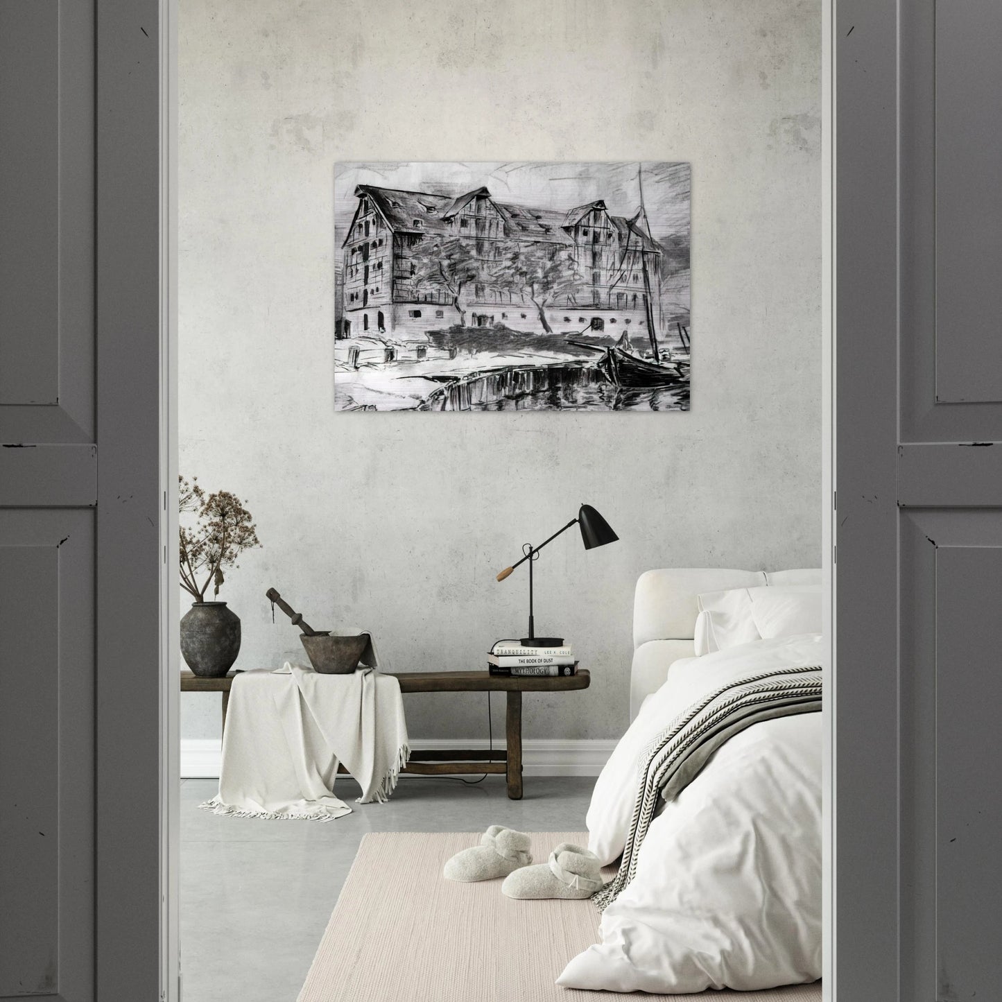 Untitled - 1926 - Konrad Zuse Brushed Aluminum Print - 70x100 cm / 28x40 inches | Konrad Zuse Aluminum Print | Konrad Zuse Prints