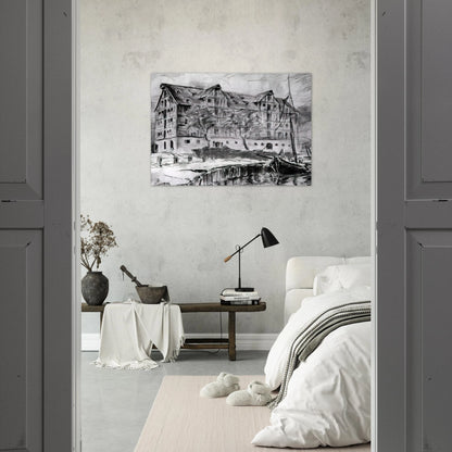 Untitled - 1926 - Konrad Zuse Brushed Aluminum Print - 70x100 cm / 28x40 inches | Konrad Zuse Aluminum Print | Konrad Zuse Prints