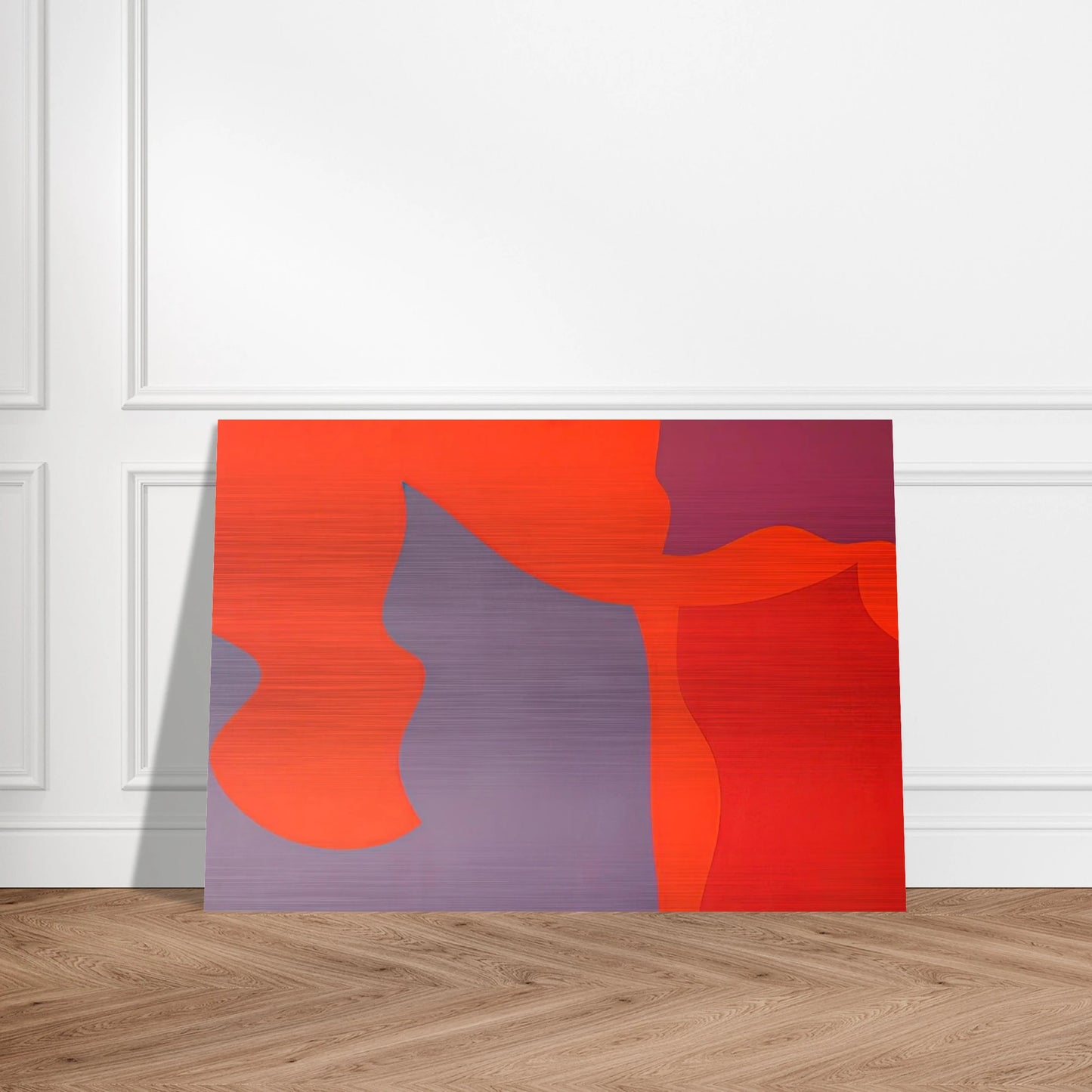 Passage-‚rosion - Fernand Leduc Brushed Aluminum Print - 70x100 cm / 28x40 inches | Fernand Leduc Aluminum Print | Fernand Leduc Prints