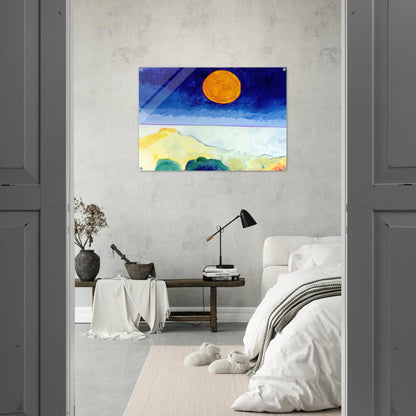 Paisagem - 2004 - Aldemir Martins Acrylic Print - 70x100 cm / 28x40″ inches
