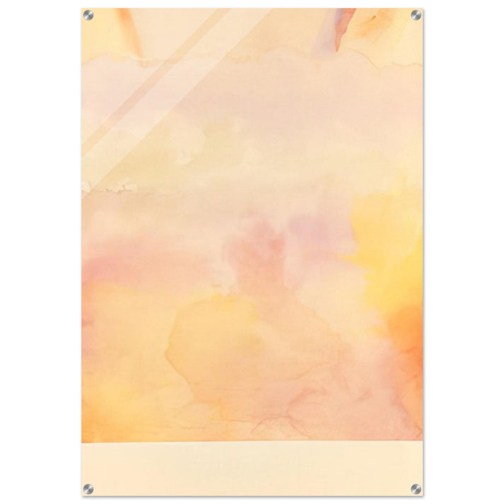 Pale Dunes - 1970 - Ronnie Landfield Acrylic Print - 70x100 cm / 28x40″ inches | Ronnie Landfield Wall Art | Ronnie Landfield Prints