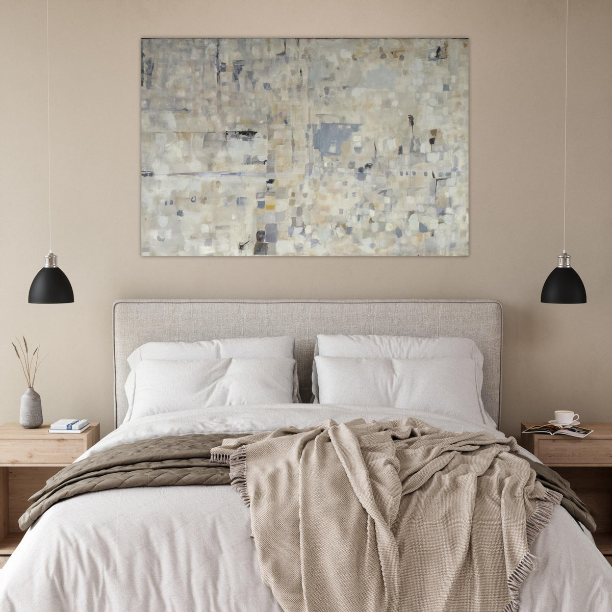 Blanche - 1958 - Maria Helena Vieira da Silva Art Prints - 100x150 cm / 40x60″ inches | Maria Helena Vieira da Silva Poster | Maria Helena Vieira da Silva Prints