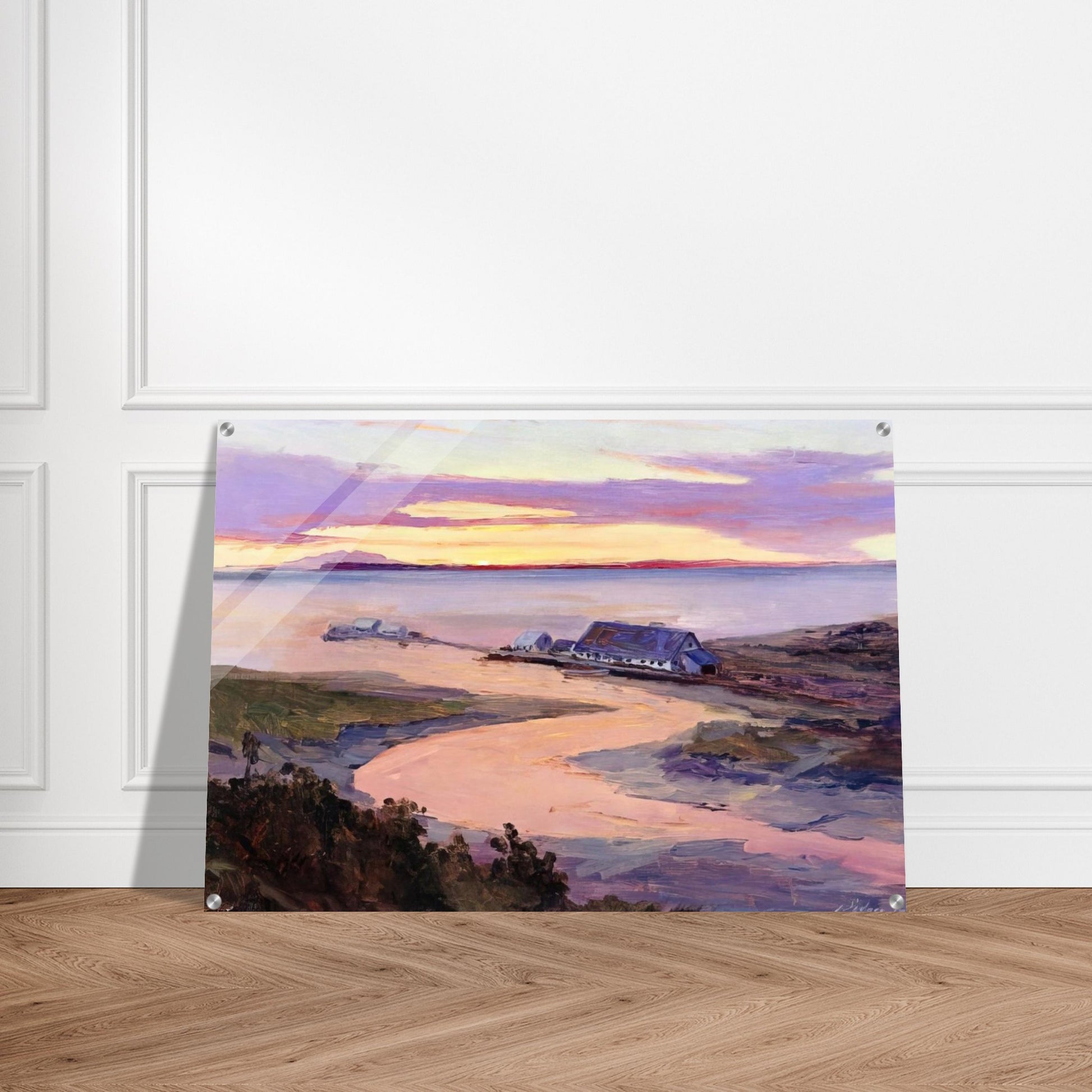 Emard Salmon Cannery - 1915 - Sydney Laurence Acrylic Print - 70x100 cm / 28x40″ inches