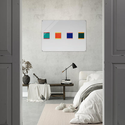 Coney Island II - 1975 - Blinky Palermo Acrylic Print - 70x100 cm / 28x40″ inches | Blinky Palermo Wall Art | Blinky Palermo Prints