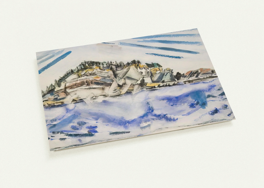 Island Ship’s Stern - 1934 By John Marin Pack of 10 Post Cards | John Marin Post Cards | A6 (10.5 x 14.8 cm) - 4.1 x 5.8 inches