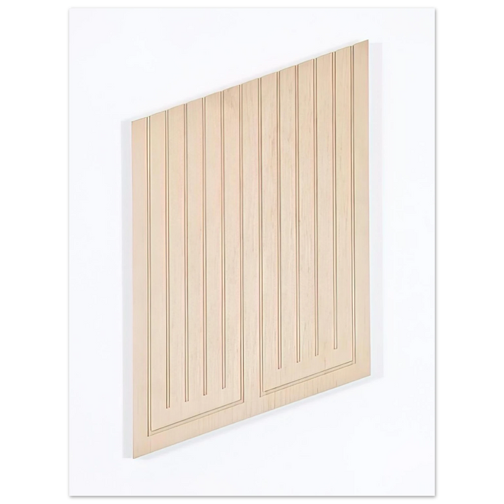 Donald Judd - Untitled 12-R - 1982  75x100 cm / 30x40inches Fine Art Poster