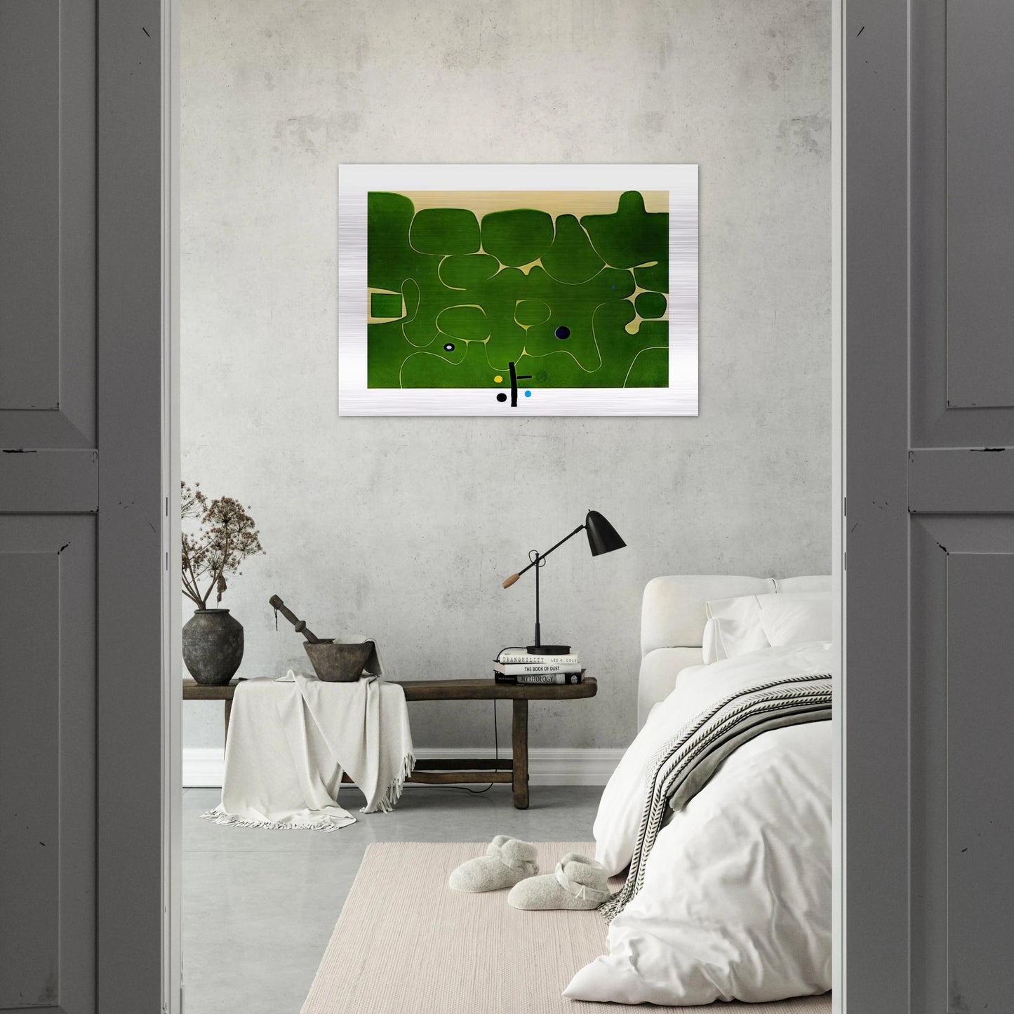 Il Labirinto della Psiche - 1986 - Victor Pasmore Brushed Aluminum Print - 70x100 cm / 28x40 inches | Victor Pasmore Aluminum Print | Victor Pasmore Prints