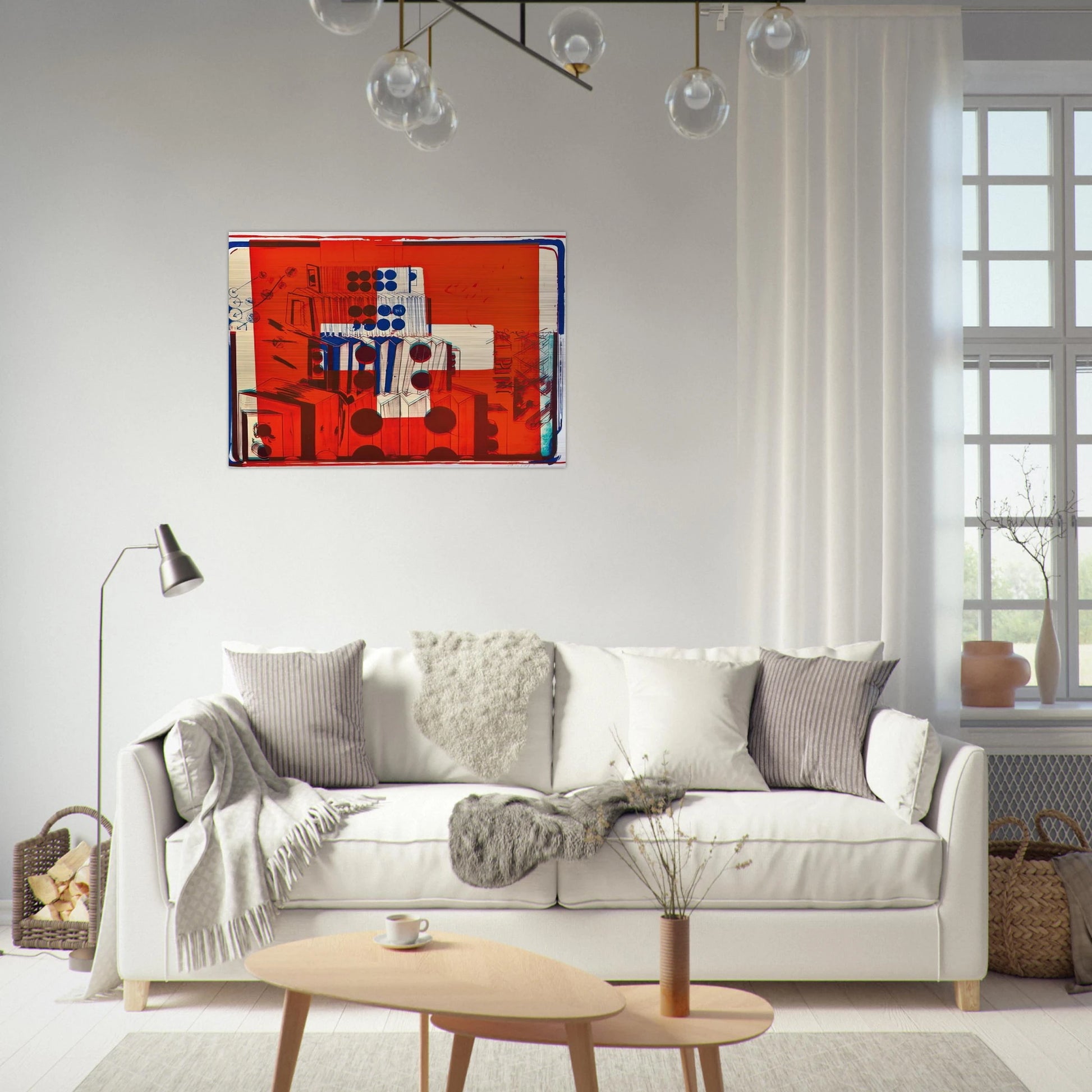 Ars Alpina I - 1972 - Dieter Roth Brushed Aluminum Print - 70x100 cm / 28x40 inches | Dieter Roth Aluminum Print | Dieter Roth Prints