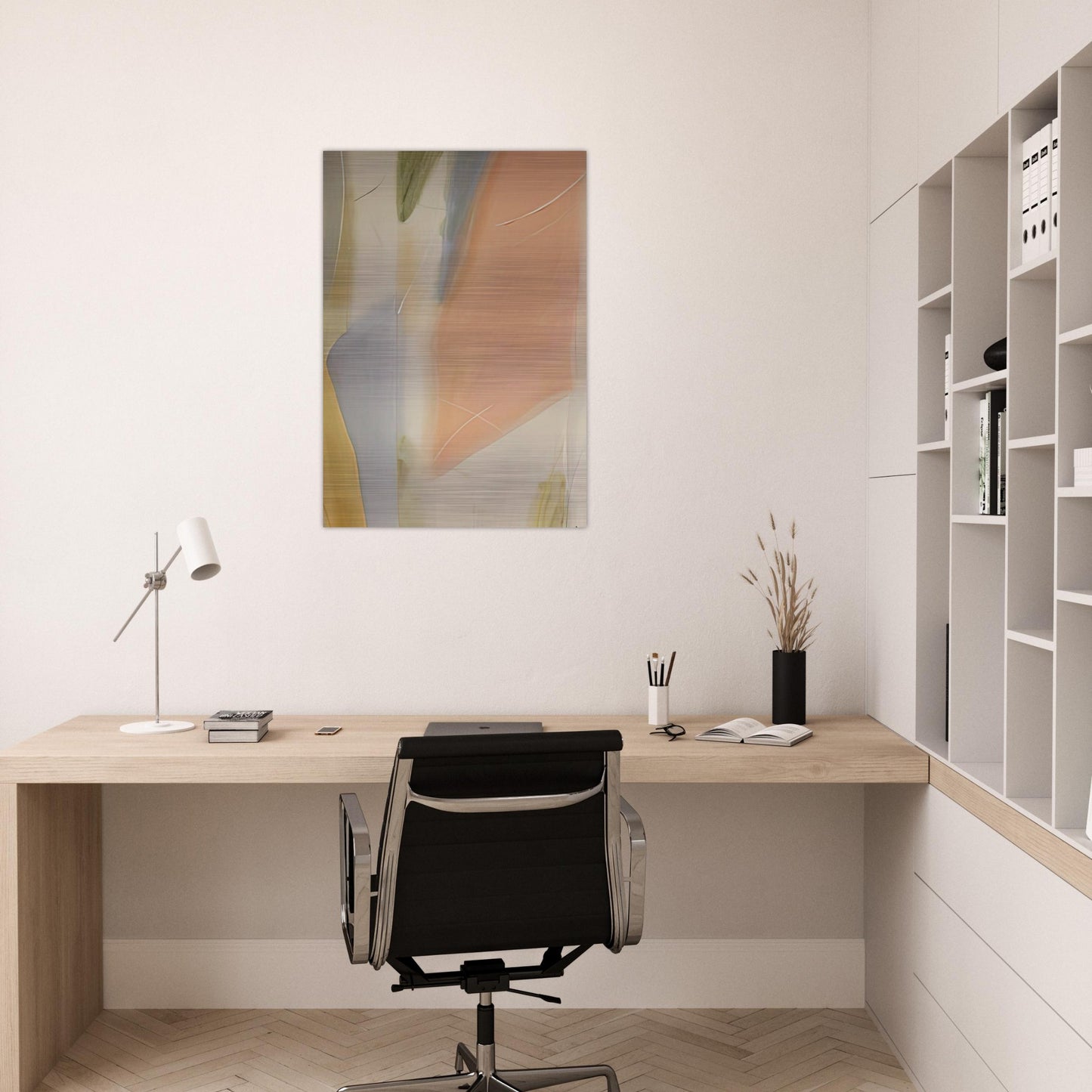 Untitled - 1987 - Larry Zox Brushed Aluminum Print - 70x100 cm / 28x40 inches | Larry Zox Aluminum Print | Larry Zox Prints