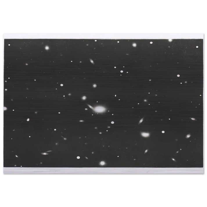 GALAXY 1975 - Vija Celmins Brushed Aluminum Print - 70x100 cm / 28x40 inches | Vija Celmins Aluminum Print | Vija Celmins Prints