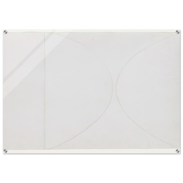White on White - Ellsworth Kelly Acrylic Print - 70x100 cm / 28x40″ inches | Ellsworth Kelly Wall Art | Ellsworth Kelly Prints