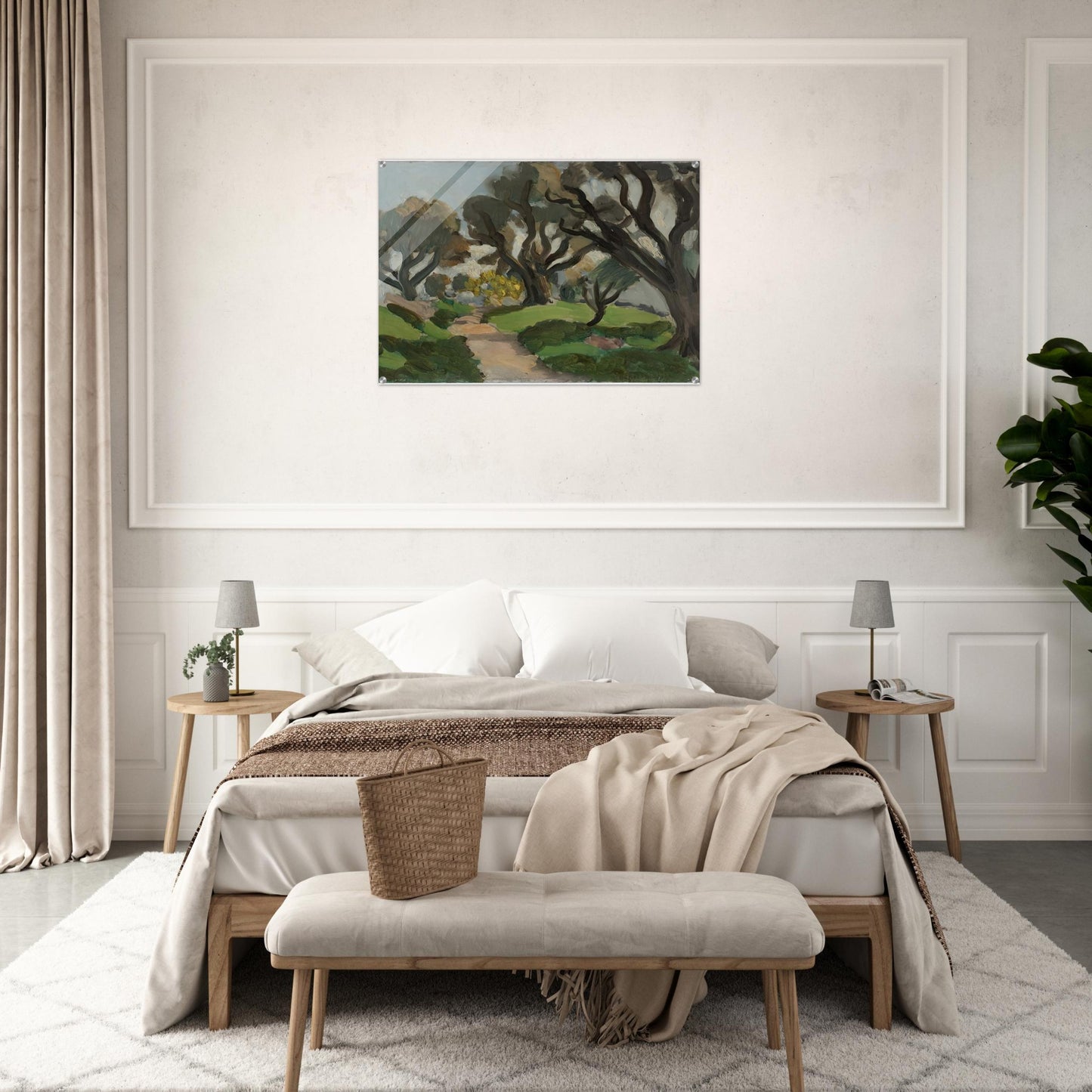 LANDSCAPE 1918 - Henri Matisse Acrylic Print - 70x100 cm / 28x40″ inches | Henri Matisse Wall Art | Henri Matisse Prints