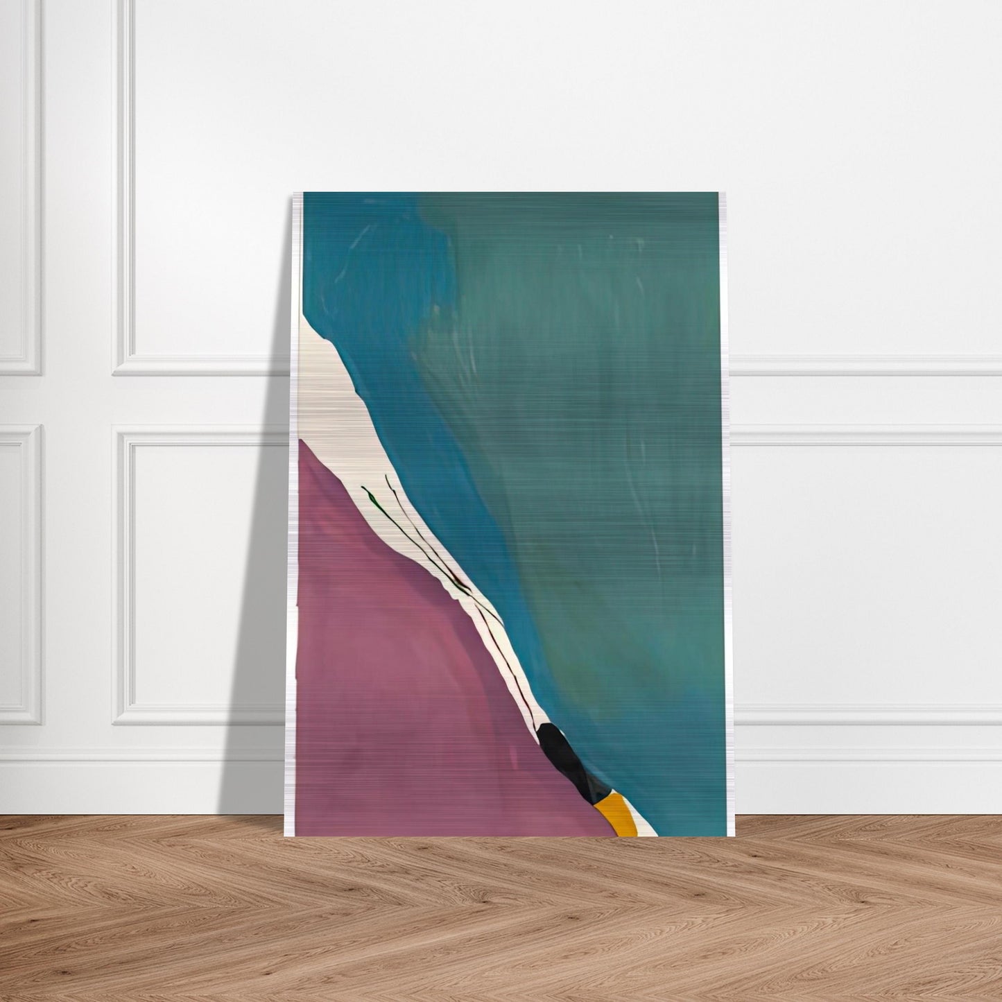 Red Travels, 1971- - Helen Frankenthaler Brushed Aluminum Print - 70x100 cm / 28x40 inches | Helen Frankenthaler Aluminum Print | Helen Frankenthaler Prints