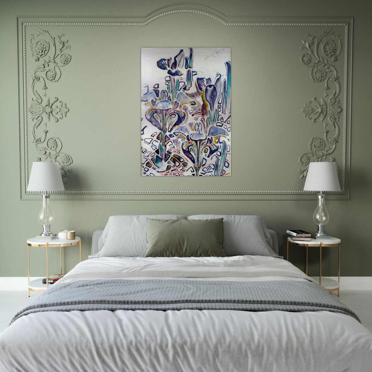 Walter Anderson - Walter Anderson Brushed Aluminum Print - 70x100 cm / 28x40 inches | Walter Anderson Aluminum Print | Walter Anderson Prints