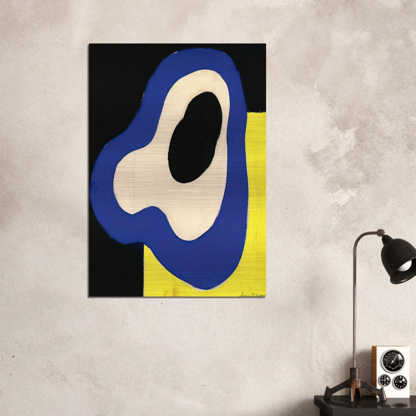 RYTHME - Sonia Delaunay Brushed Aluminum Print - 70x100 cm / 28x40 inches | Sonia Delaunay Aluminum Print | Sonia Delaunay Prints